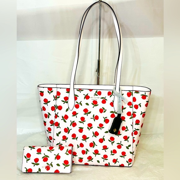 NWT Kate Spade Dana floral tote with matching bifold wallet - Picture 15 of 15